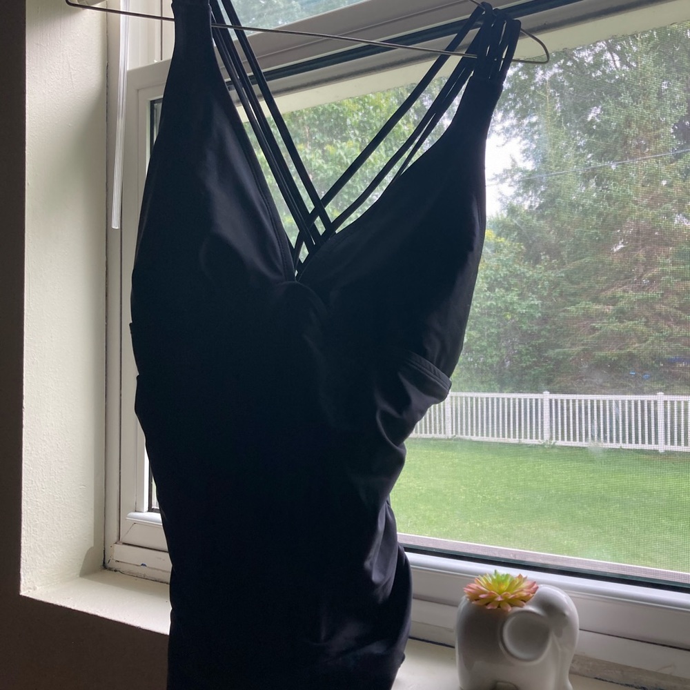 Merona Black swim suit